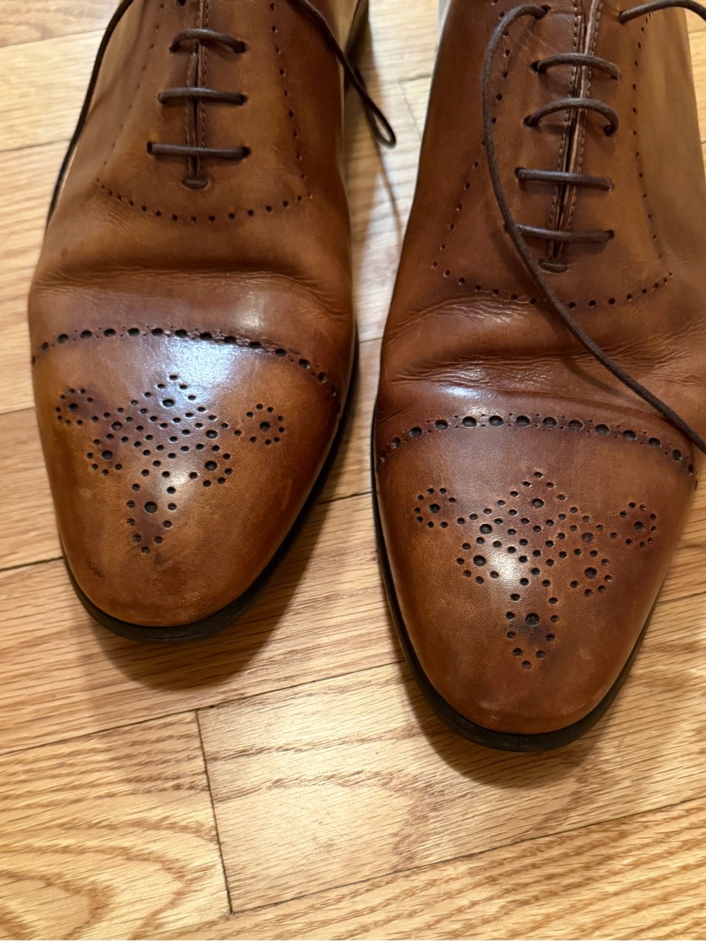 Berluti Patina Leather Oxford Shoes Men’s 12 - Picture 2 of 10